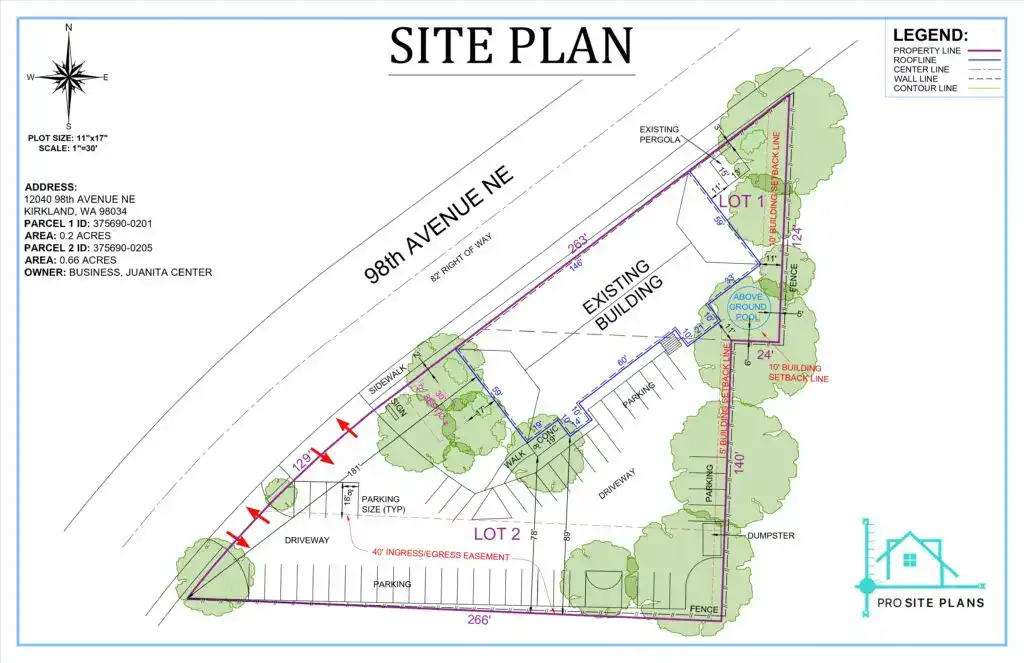 site plans for permit