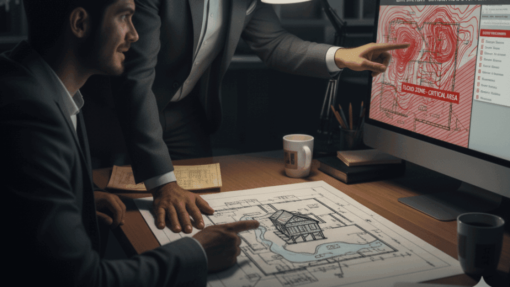 Incorrect Topography or Critical Area Details