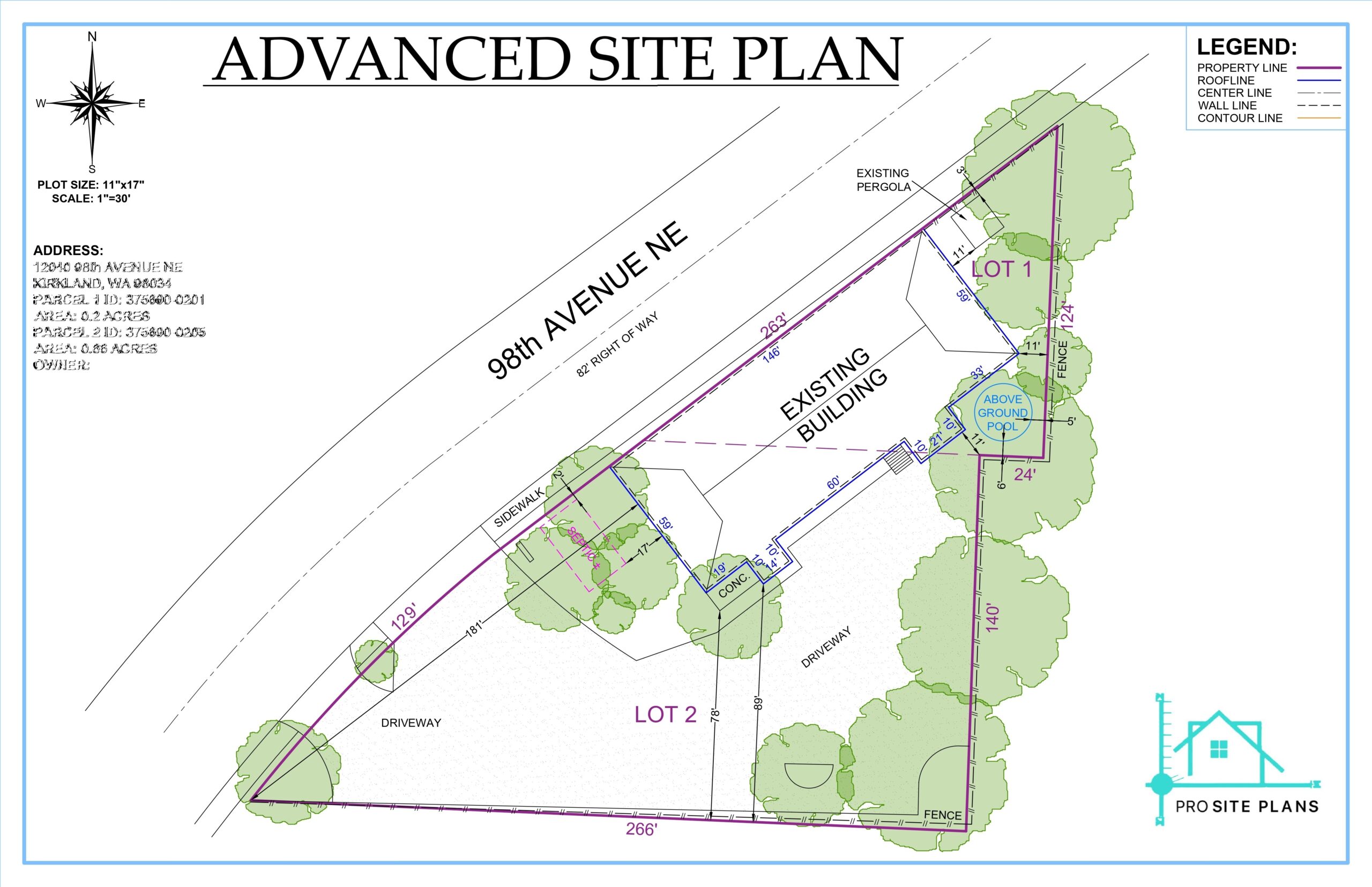ADVANCED 11X17 Approved Architectural Drawings in United States